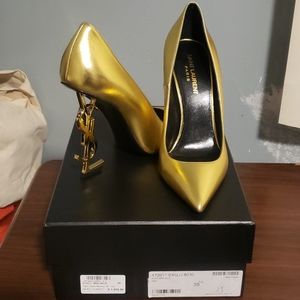 YSL pump heels